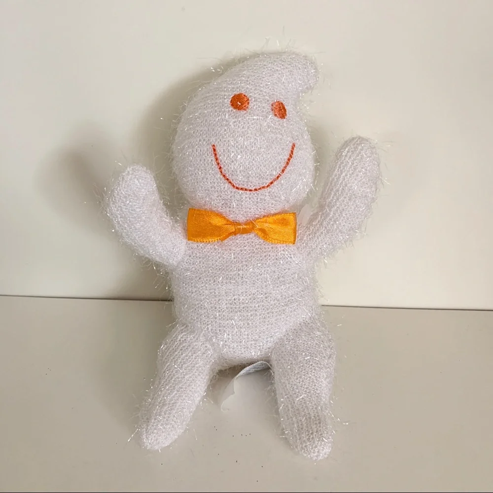 New Vintage  glitter ghost plush Halloween